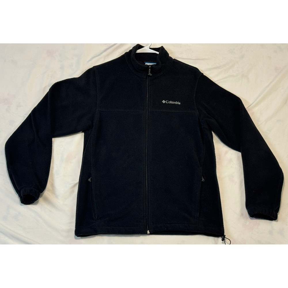 Columbia Mens Steens Mountain Full Zip Fleece Jacket Black Medium 80531